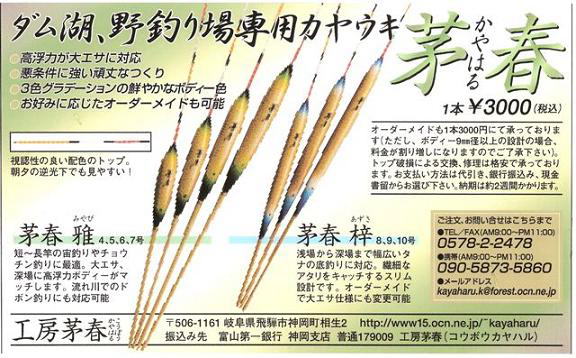 へらぶな（ヘラブナ）